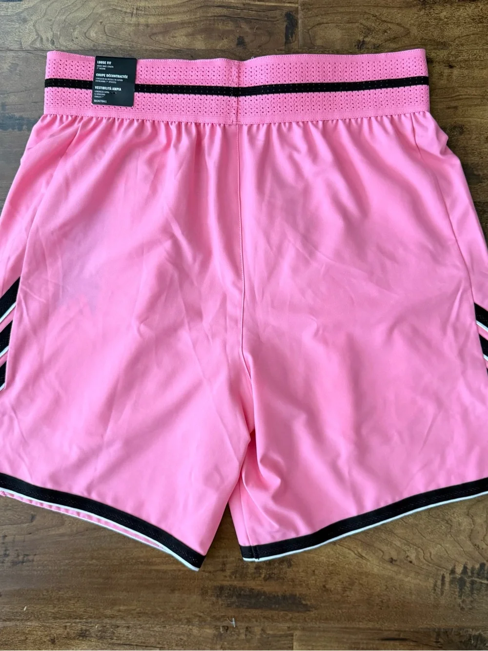 Adidas Crazylite Basketball Shorts Mens Med 7 Inch Inseam Pink Black JY3657 NWT